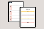2025 Digital Teacher Planner Canva, a Stationery Template by Designmela01 (Thumbnail 6 of 10)