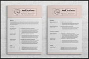 Transitional Two Pages Resume Pack, a Resume Template by SNIPESCIENTIST (Thumbnail 2 of 4)