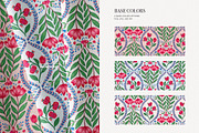 French Chintz Floral Pattern, a Pattern Graphic by likorbut (Thumbnail 6 of 10)