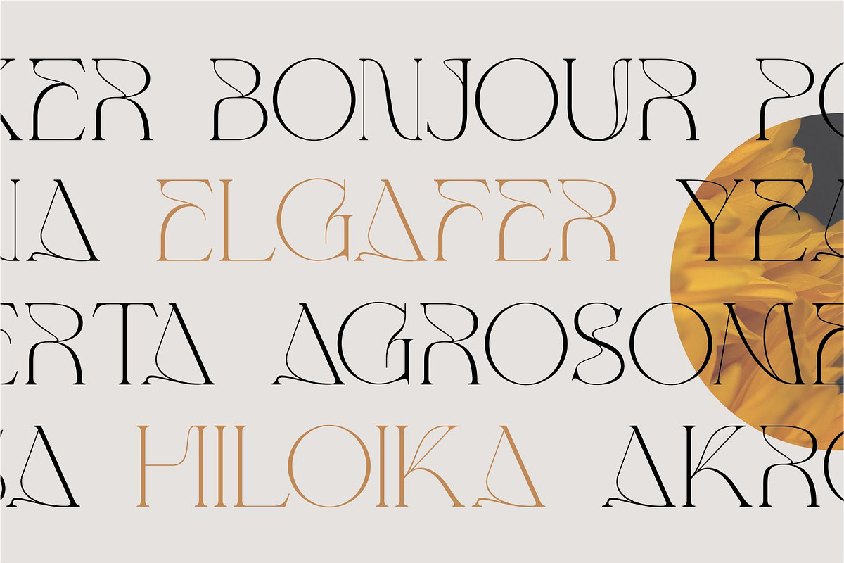 Kiedga Font | Sleek Serif font, a Serif Font by WhymoreArt (Photo 7 of 8)