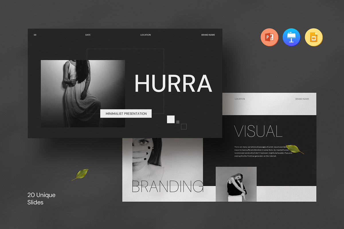 Minimalist Presentation Template