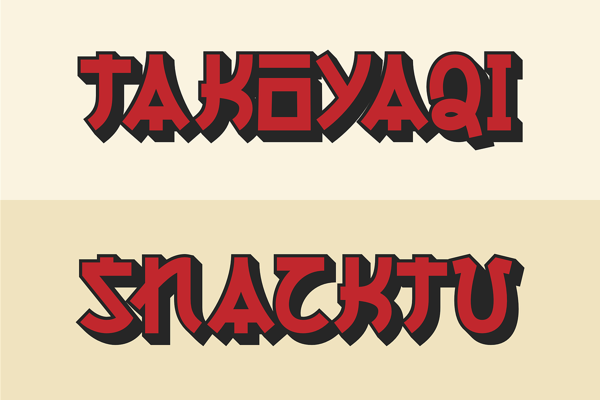 Mitohan - Japanese Display Font, a Symbol Font by ahweproject (Photo 2 of 15)