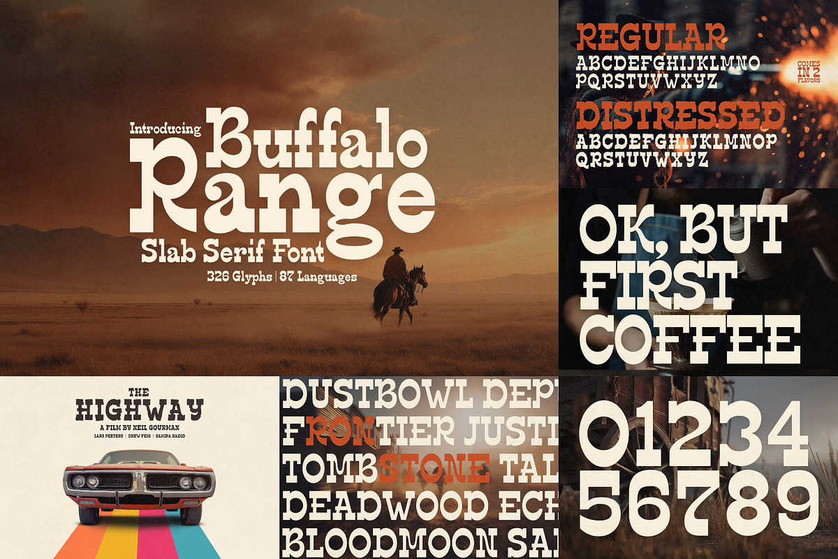 Mexican Font Bundle - 33 Fonts!, a Slab Serif Font by HipFonts (Photo 12 of 18)