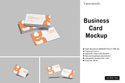 Business Card Mockup, a Business Card Template by lamorastudio (Thumbnail 1 of 11)