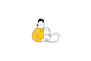 Sam's 43 Startup Illustrations, a Work Illustration by BadBrother (Thumbnail 15 of 15)