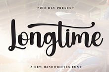 Longtime | Script Font