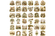 Sloth PNG Clipart Sticker Pack, an Animal Illustration by Nicole Branger Art (Thumbnail 7 of 11)