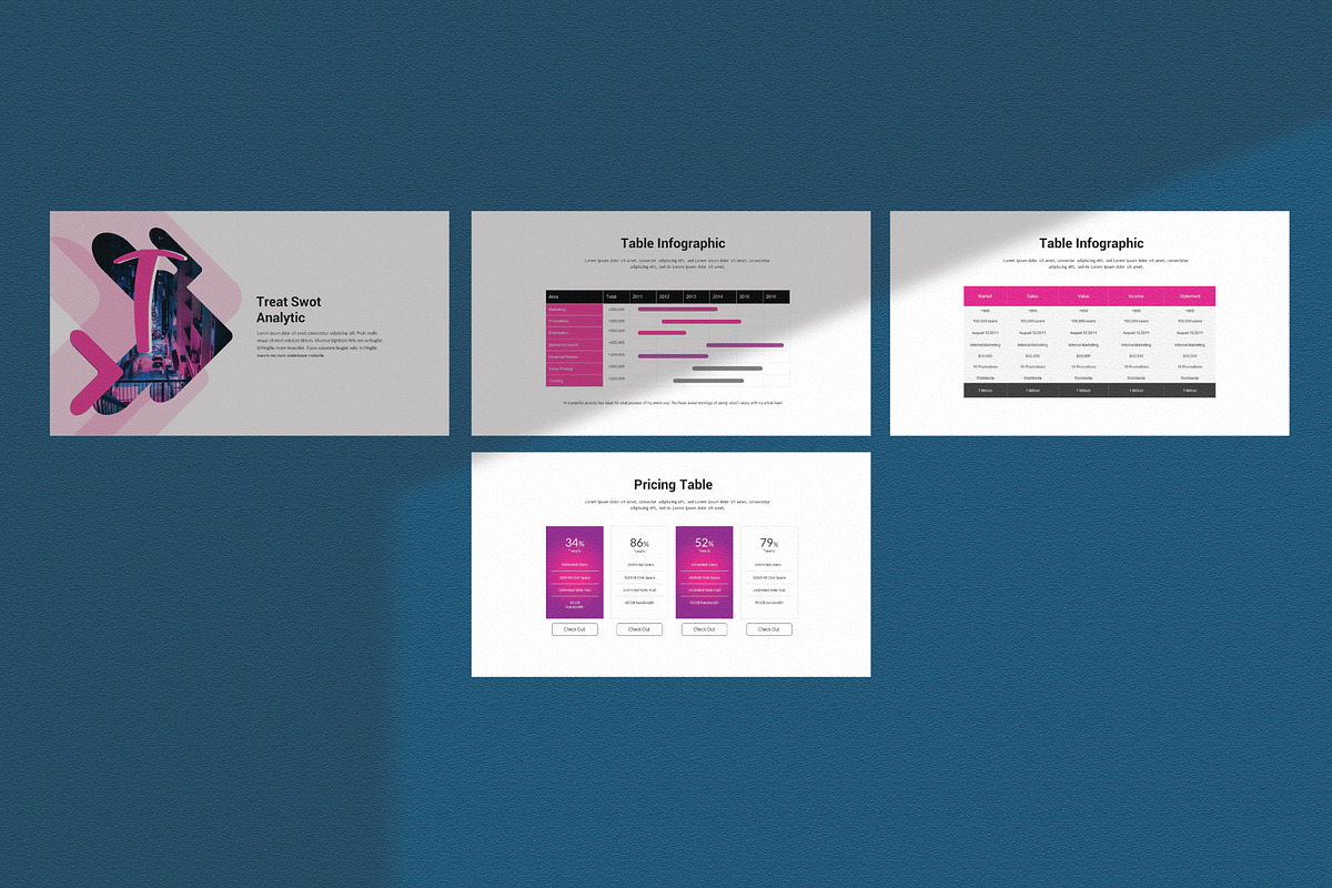 Night Dark Powerpoint Template, a Presentation Template by Spesifikstd