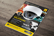 CCTV Product Flyer Template, a Flyer Template by jobnabru (Thumbnail 2 of 2)