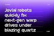 Bragob - Geometric Logo Font, a Sans Serif Font by Pandeka Studio (Thumbnail 7 of 9)