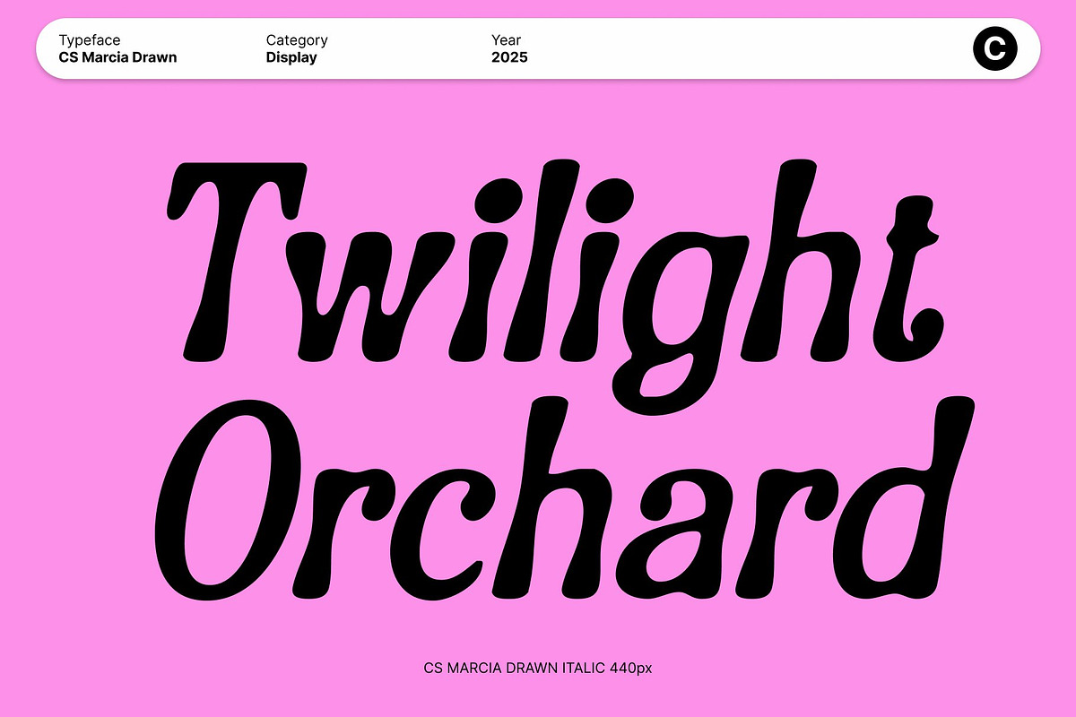 CS Marcia Drawn, a Sans Serif Font by Craft Supply Co. (Photo 3 of 8)