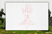 Halloween Garden Stakes Bundle, an Illustration by svgocean (Thumbnail 19 of 21)
