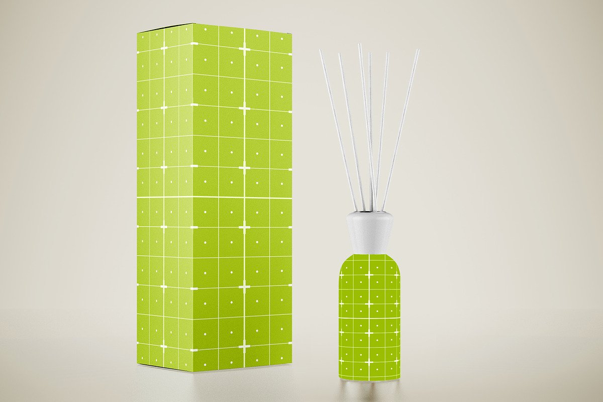 Diffuser Bottle Mockup, an Advertising Mockup by OneVectorStock (Photo 4 of 7)