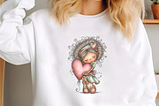 Valentines Fairy Clipart, an Illustration by designcity5 (Thumbnail 3 of 5)