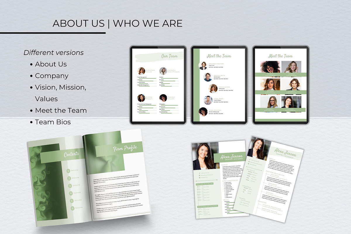 Business Proposal Canva Template preview 3
