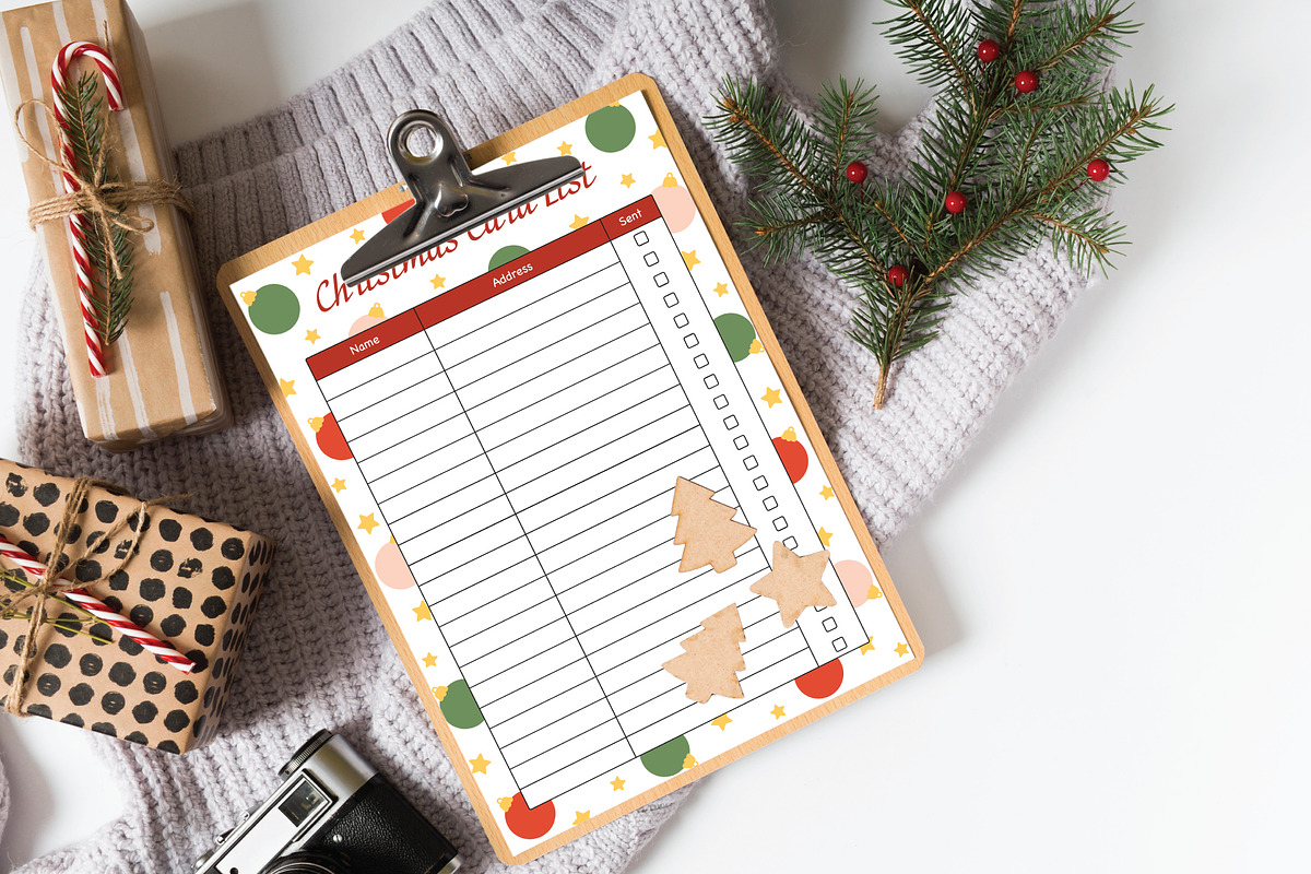 Christmas Planner Printable preview 2