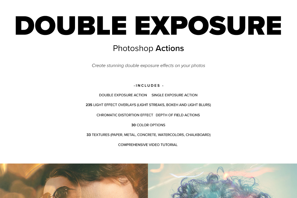 Double Exposure Photoshop Action, an Action Add-On by Sevenstyles (Photo 2 of 21)
