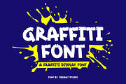 Graff Starsi - Graffiti Font, a Handwritten Font by Iqsiart Studio (Thumbnail 4 of 7)