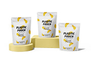 Plastic Stand-Up Pouch Mockup Set, a Packaging Mockup by pixelmock (Thumbnail 12 of 19)