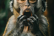 236 surprised animals, an Animal Photo by Handmadefont (Thumbnail 99 of 241)