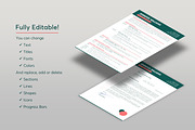 ATS Resume CV Word & Google Docs 45, a Resume Template by MrCam Template Resume|CV (Thumbnail 5 of 8)