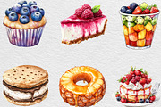 Summer Sweet Treats Clipart, an Illustration by Black Bird Studio (Thumbnail 6 of 6)