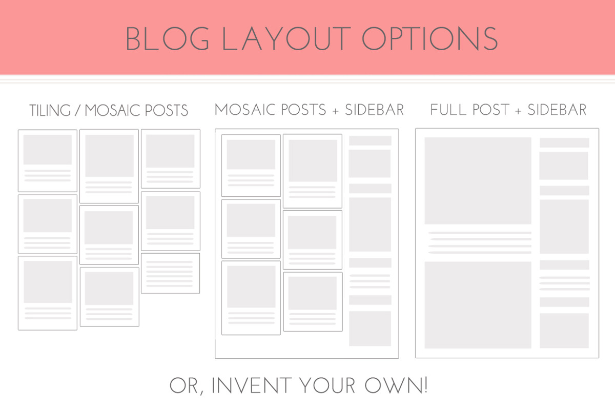 Chickaboom Feminine Wordpress Theme, a WordPress Template by angiemakeswebsites (Photo 5 of 5)