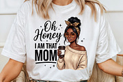 Leopard Mama Mothers Day Coffee Mom, a Seasonal Illustration by Sublimation Artist (Thumbnail 4 of 9)