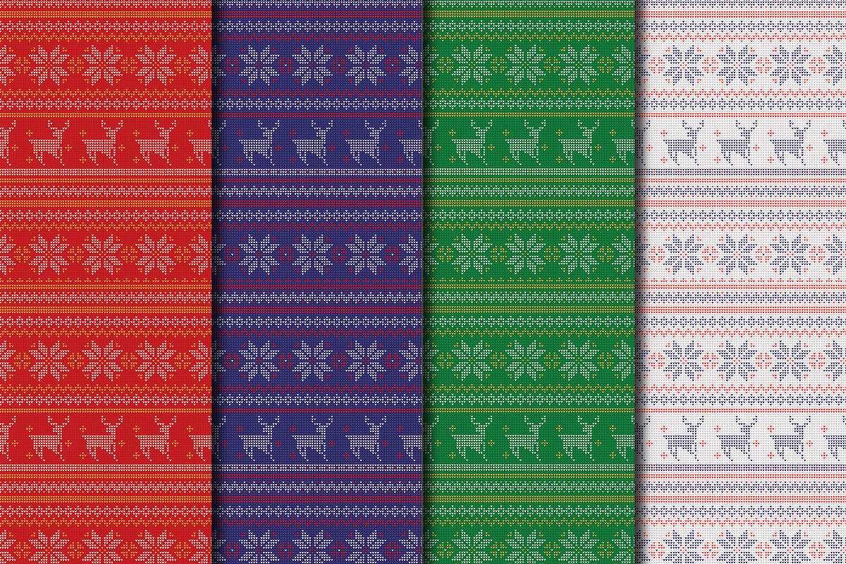 Christmas Pattern Collection, a Pattern Graphic by Chris Broderick (Photo 2 of 7)