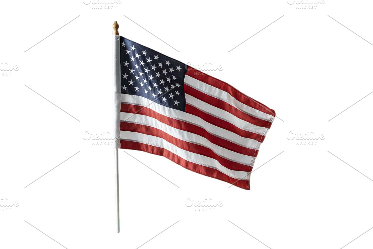 flag of united states png, an Object Graphic by VetalStock