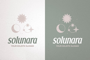 Ethereal Brand Mark | Canva & AI, a Branding & Logo Template by Elibee