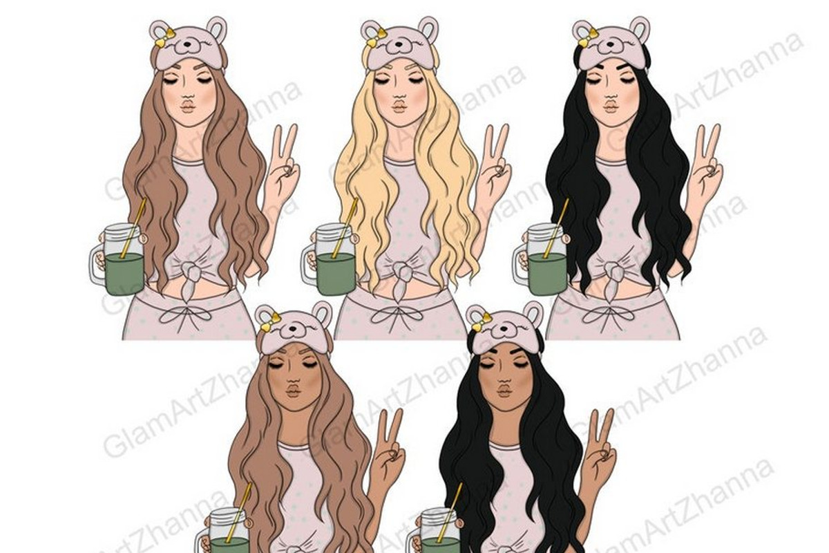 Home Sweet Home Girls, a Person Illustration by GlamArtZhanna (Photo 2 of 4)