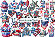 Rhinestone Sparkle American Clipart, an Illustration by Rose Art (Thumbnail 1 of 7)