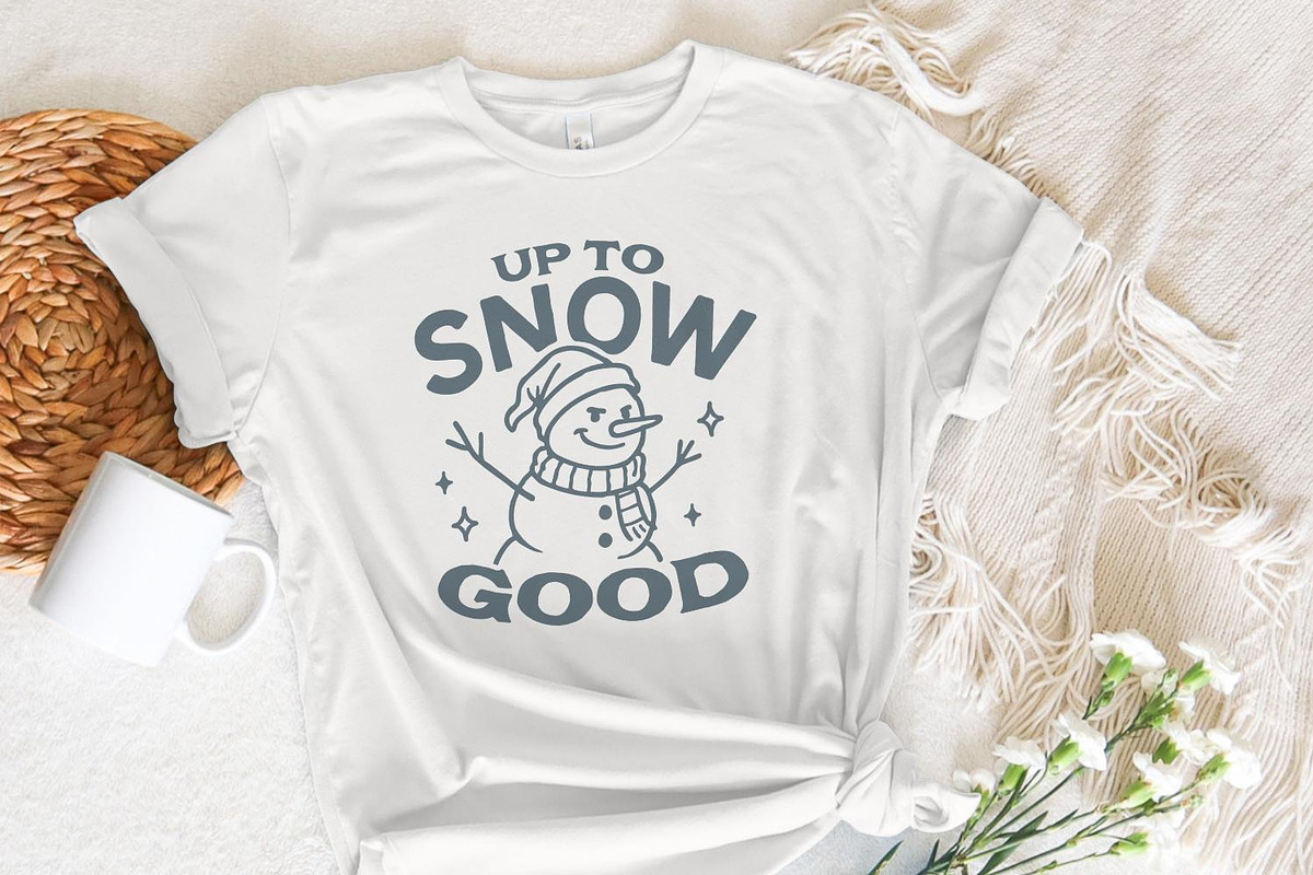 Up To Snow Good Snowman PNG, Funny, an Illustration by SharpMarketplace (Photo 7 of 9)