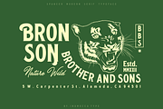 Spancer + BONUS, a Serif Font by inumocca_type (Thumbnail 5 of 11)
