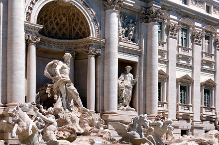 Trevi fountain in rome stock photo containing trevi fountain and rome, an Architecture Photo by rarrarorro