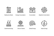 64 Power And Energy icons, an Outline Icon by vectorstank (Thumbnail 10 of 10)