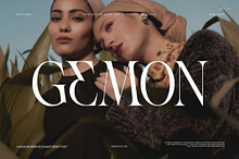 Gemon Unique Serif Font