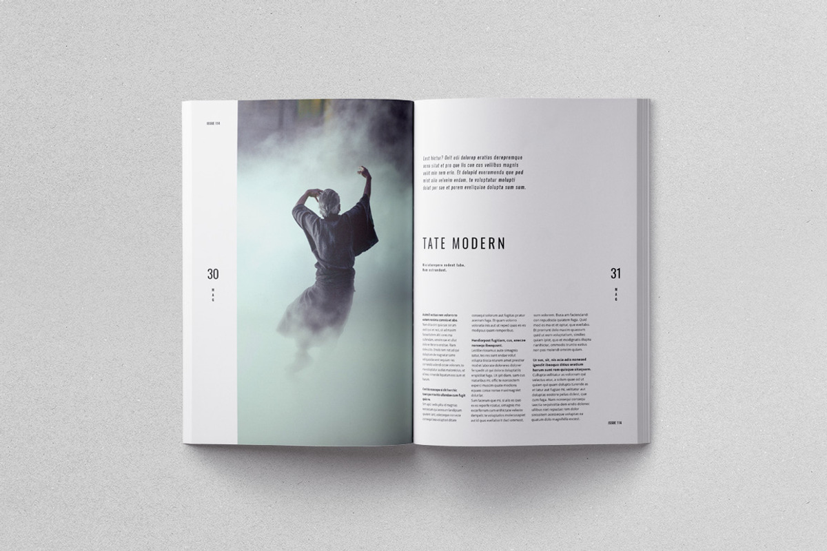 Cult Magazine, a Magazine Template by Moscovita Studio (Photo 9 of 14)