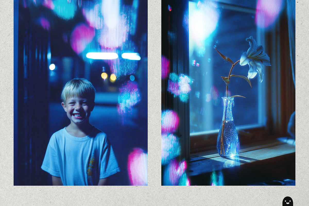 Lo-Fi Night Glow Overlays, a Texture Graphic by PhotoSpirit (Photo 6 of 8)