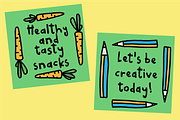 Snacky Plop font, a Handwritten Font by pizzadudedotdk (Thumbnail 2 of 3)