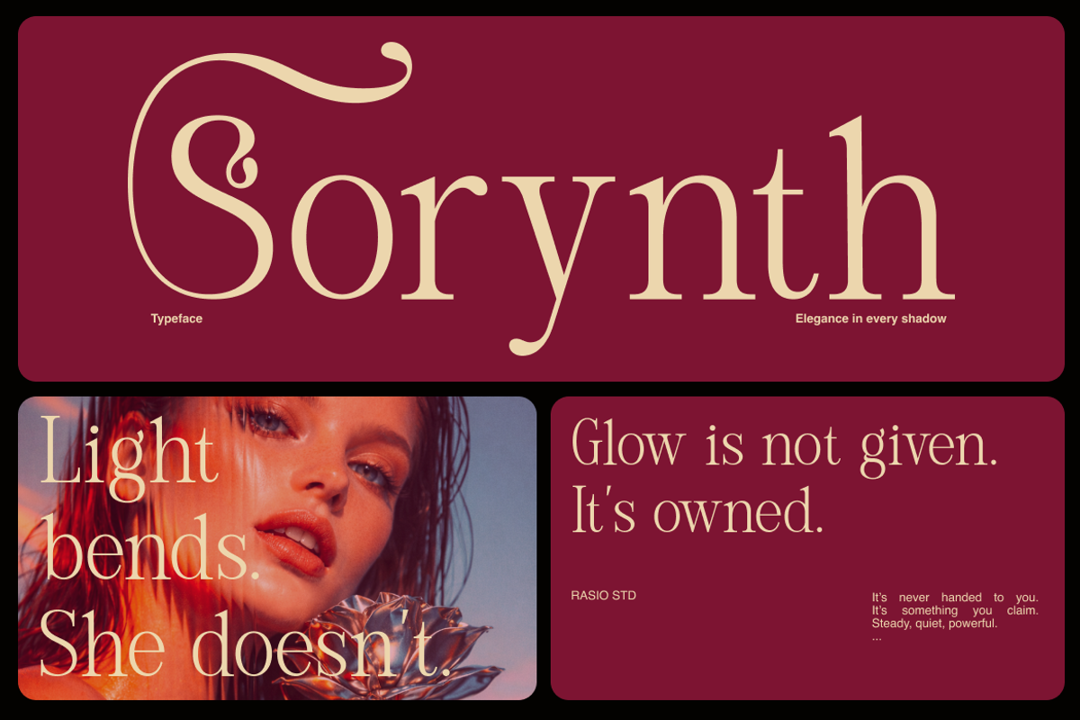 Margiona Modern Elegant Serif Font, a Serif Font by Rasio Studio (Photo 6 of 9)