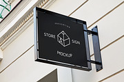 Store Signs Mock-Ups, a Mockup by Graphic Shelter (Thumbnail 4 of 6)
