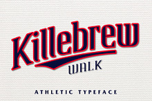 Killebrew Walk | Athletic Typeface