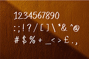 Croissant Font / Jia / Handwritting, a Handwritten Font by Fourshape (Thumbnail 5 of 6)