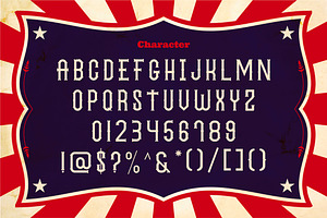 The Circus Show - Display Font