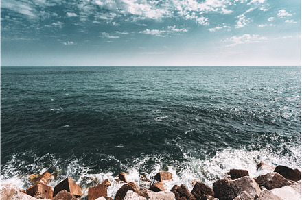 Ripple Sea Ocean And Blue Sky, a Nature Photo by Our Amazing World