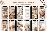 Baby Instagram Templates, a Social Media Template by Arslan (Thumbnail 4 of 9)
