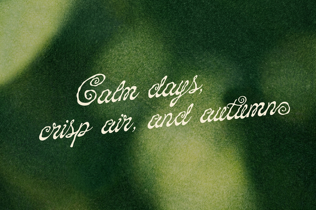 ED Fable Whisper - Whimsical Script, a Handwritten Font by Emyself Design (Photo 7 of 10)