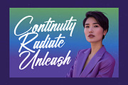 Bethalkin Rhoyality Bold Calligraphy, a Script Font by stylishtype.co (Thumbnail 13 of 20)